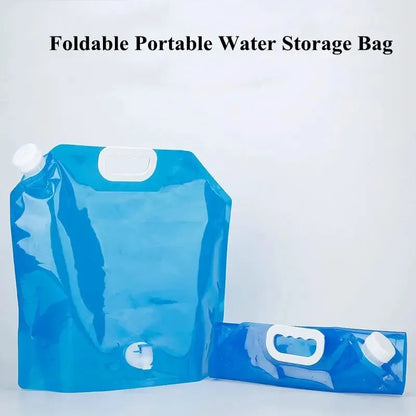 Bolsa de agua plegable portátil